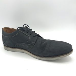 Clarks Mens Raharto Plain Oxford 5 Blue 